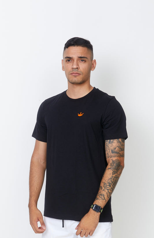 Short-Sleeve T-Shirt Black Color - Men